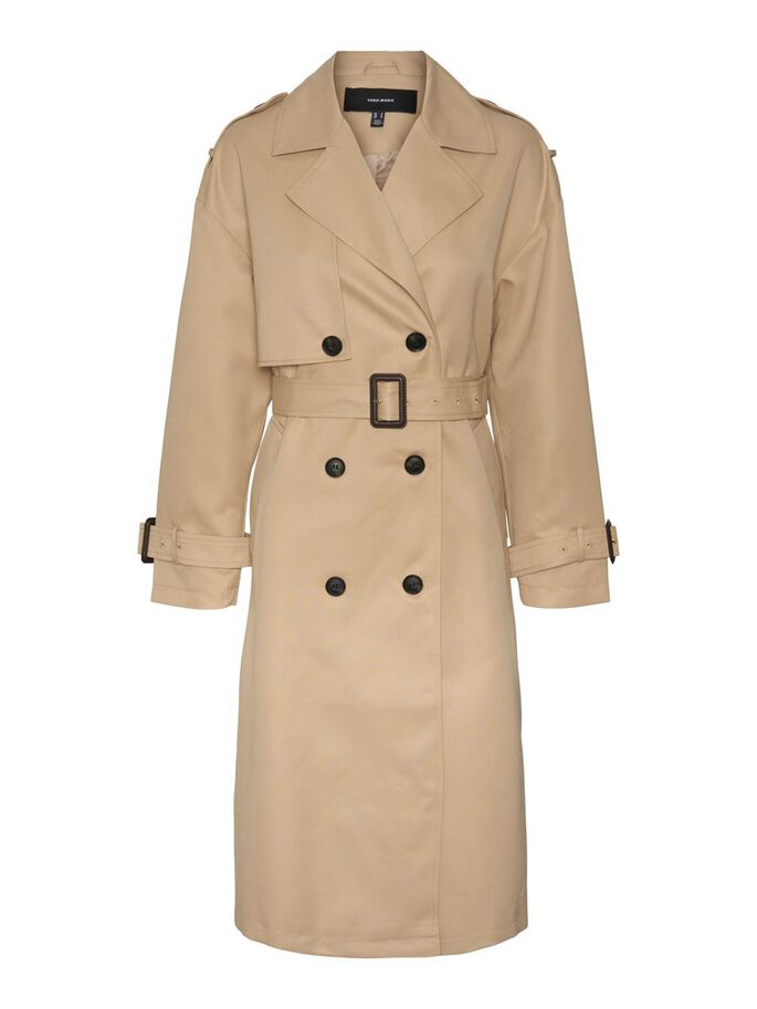 Vero Moda Arden Long Trenchcoat, Vero Moda Ladies Trench Coat